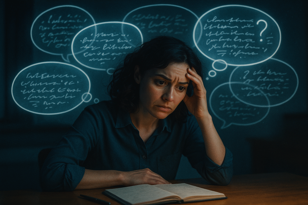 Overthinking Isn’t Your Superpower — It’s Your Self-Sabotage overthinking