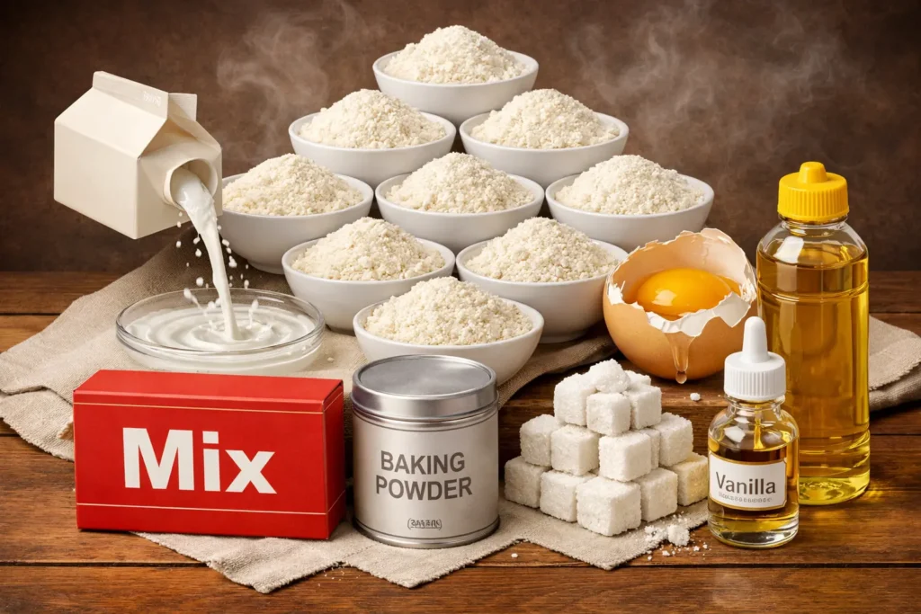 funnel cake ingredients for batter